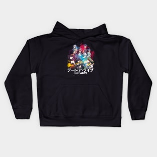 Classic Photo Characters A Live Romance Manga Kids Hoodie